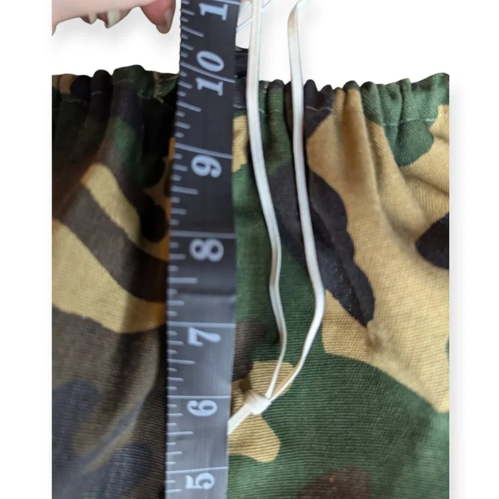 Kid's Handmade Camouflage Fatigues Long Sleeve Top & Pants Size Medium